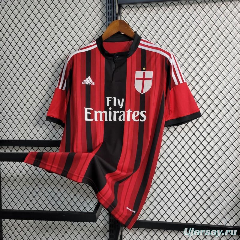 Retro 14/15 AC Milan Home Jersey