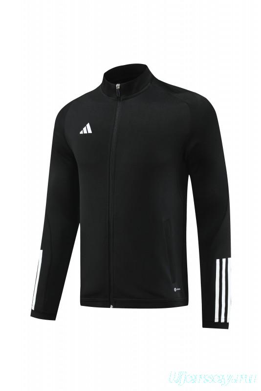 2023 Adidas Black Full Zipper Jacket +Pants