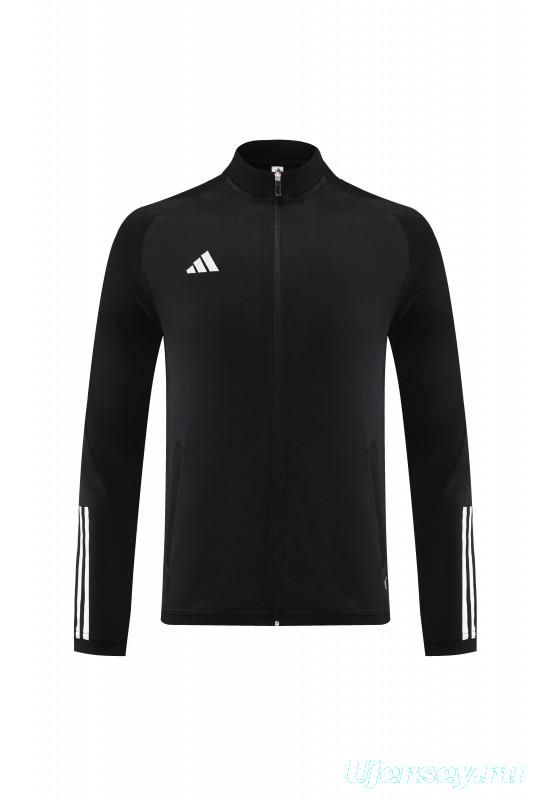 2023 Adidas Black Full Zipper Jacket +Pants