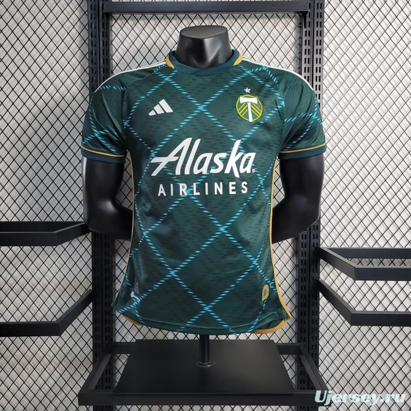 Player Version 23-24 Portland Timbers Home Jersey