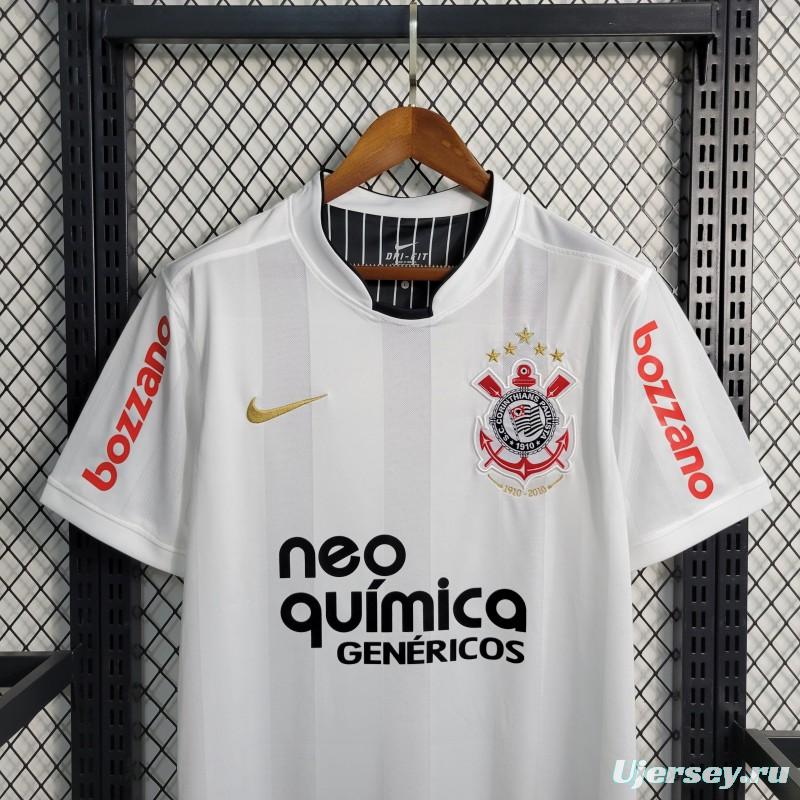 Retro 10/11 Corinthians Home Jersey