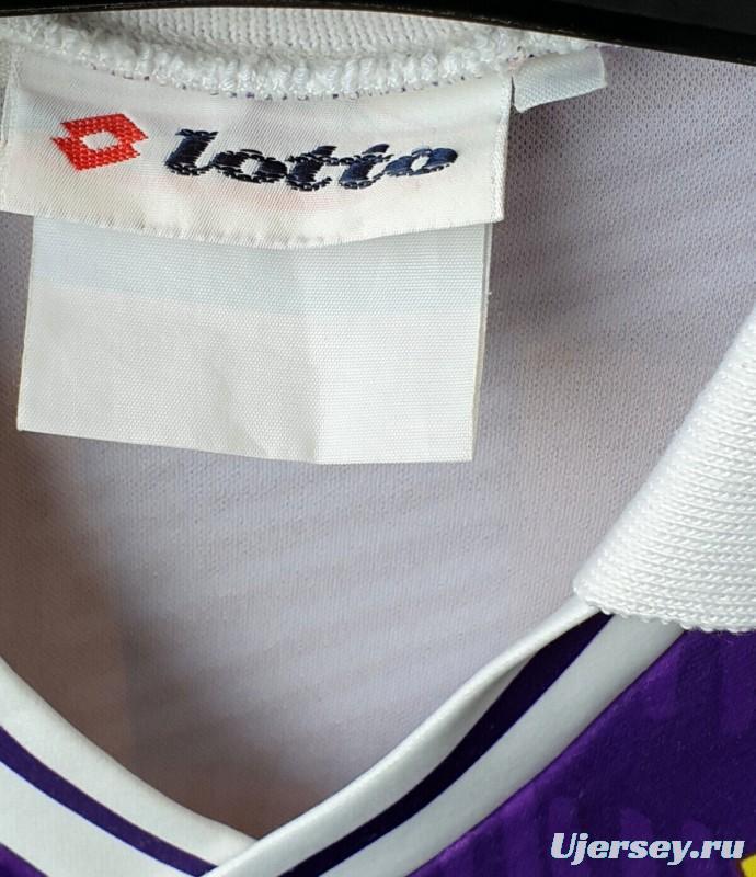 Retro 91/92 Fiorentina Home Jersey