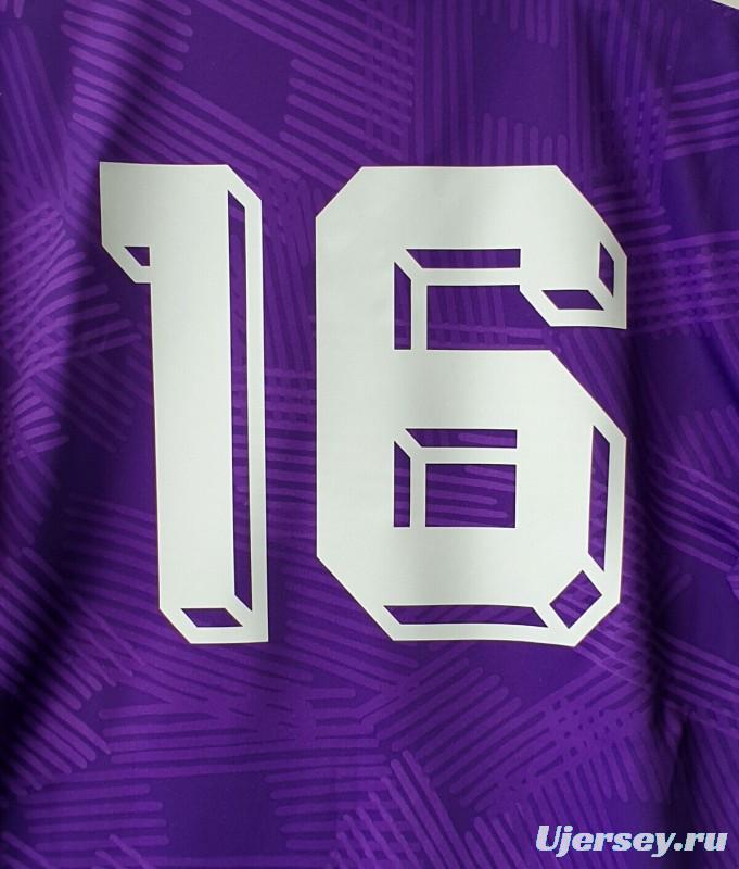 Retro 91/92 Fiorentina Home Jersey