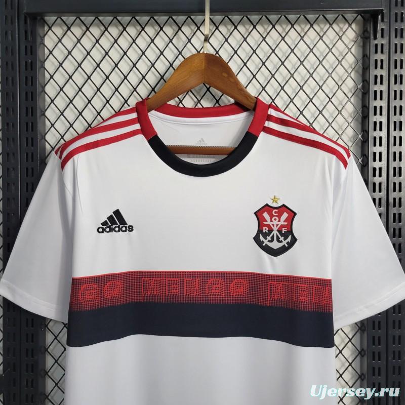 Retro 19-20 Flamengo Away White Jersey