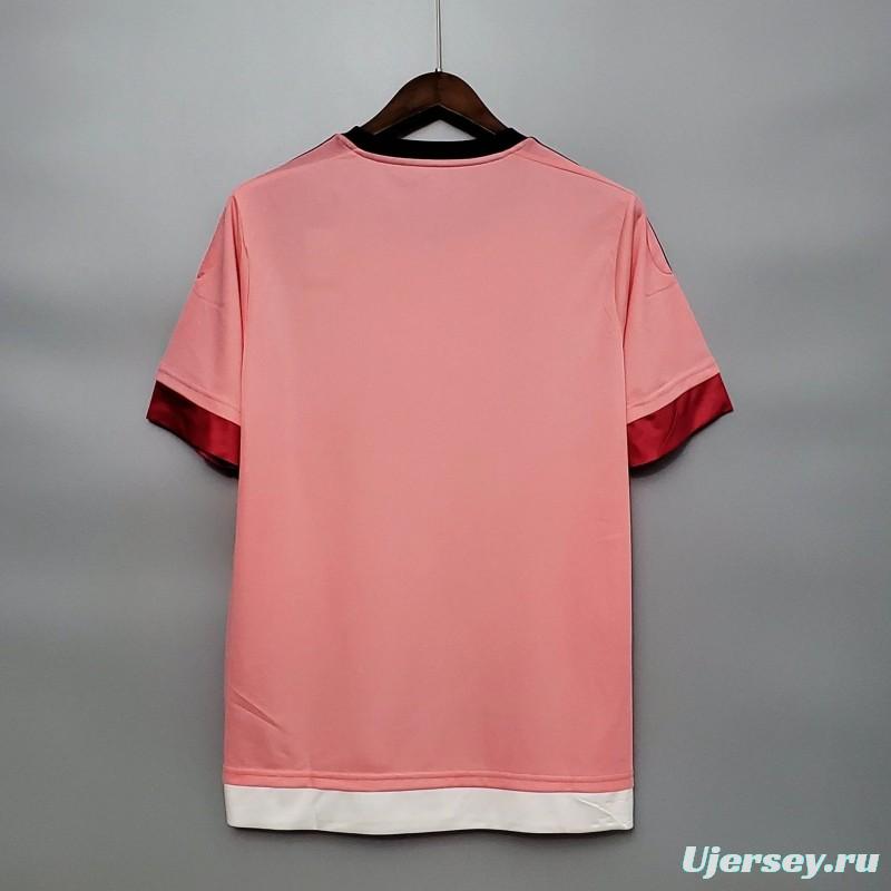 Retro 15/16 Juventus Away Pink Jersey