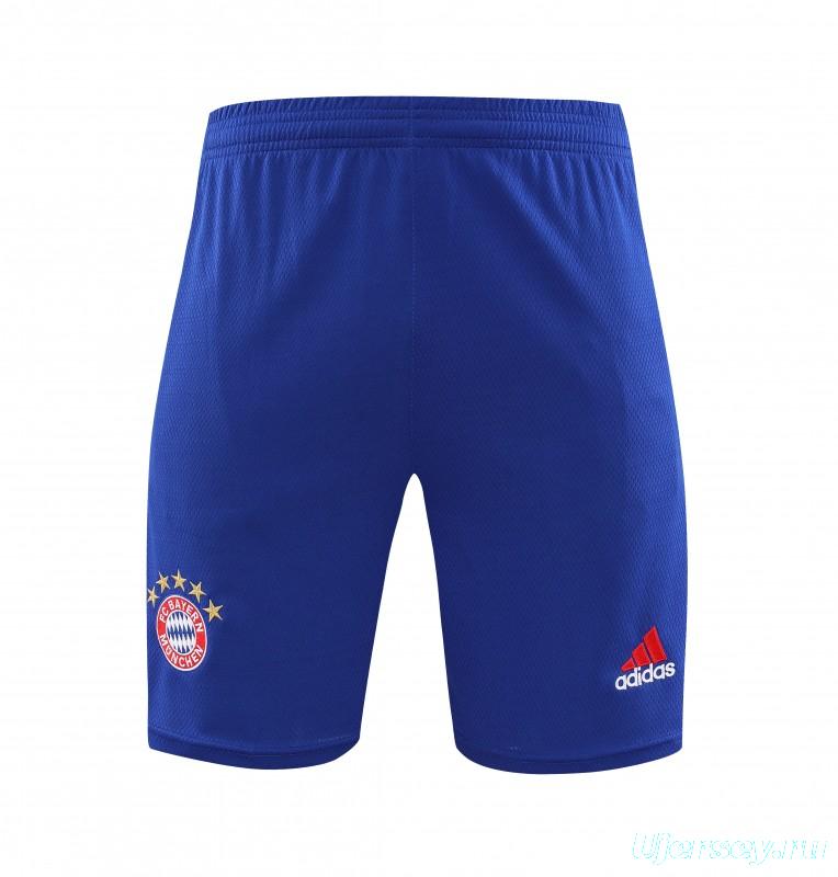 23-24 Bayern Munich Red/Blue Vest Jersey+Shorts