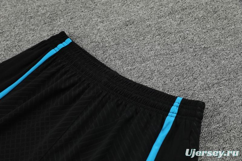 23-24 Inter Milan Black/Blue Short Sleeve+Shorts