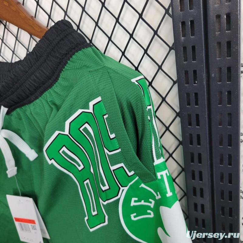 23 24 NBA Boston Celtics Green Shorts