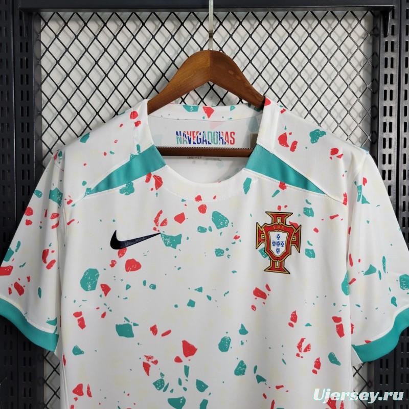 2023 Portugal White Training Jersey