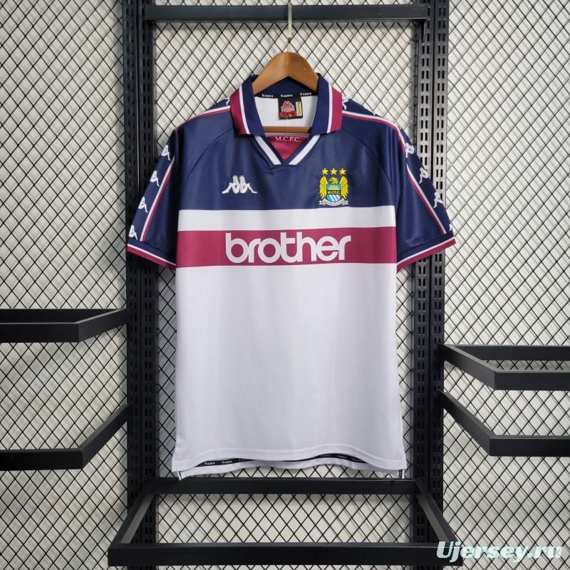 Retro 1997-98 Manchester City Away Jersey