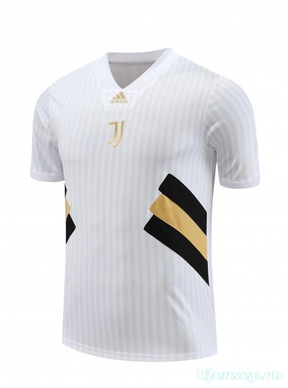 23-24 Juventus Remake Icon White Short Sleeve Jersey+Shorts