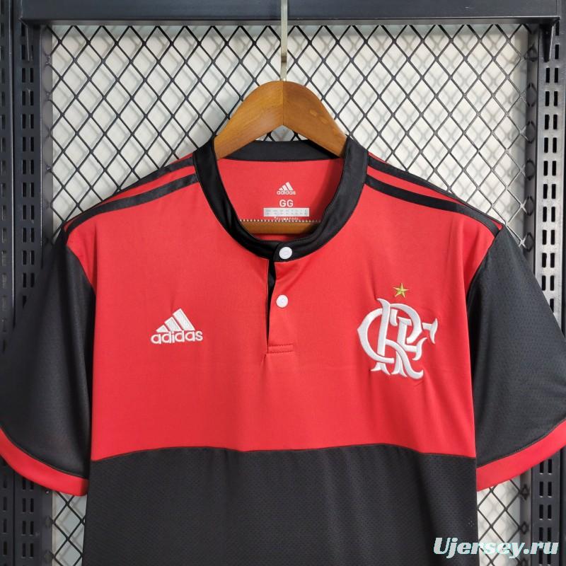 Retro 17-18 Flamengo Home Jersey