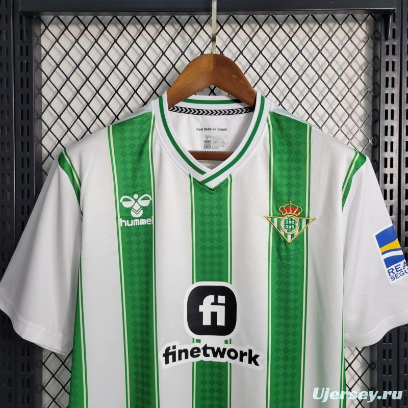 23-24 Real Betis Home Jersey