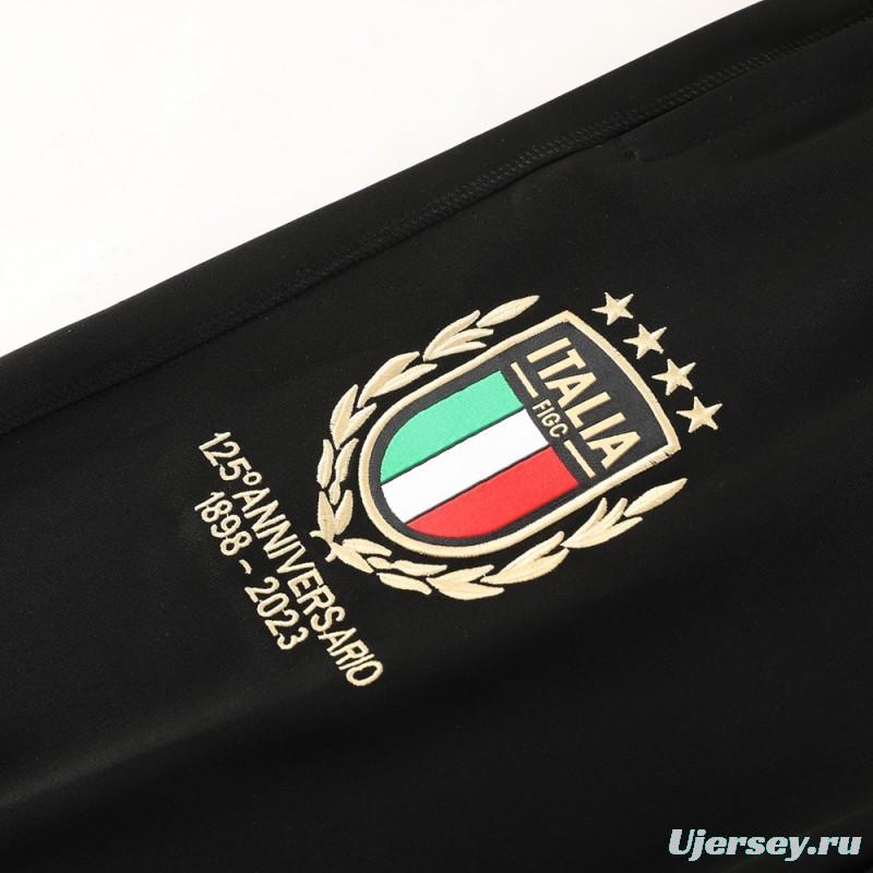 2023 Italy 125th Anniversary White Full Zipper Hooide Jacket+Pants