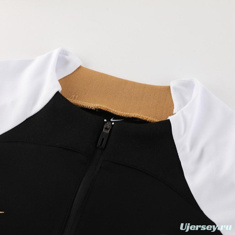23/24 Chelsea Black Half Zipper Jacket+Pants