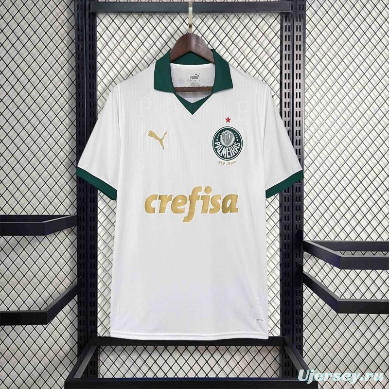 24/25 Palmeiras Away White Jersey
