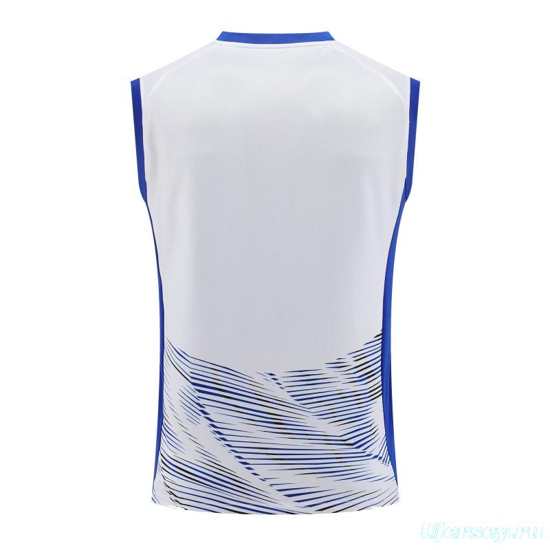 24/25 Inter Milan White Vest Jeresy+Shorts