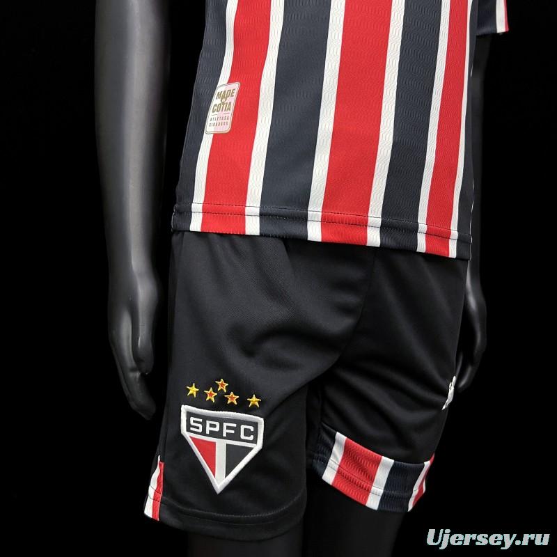 24/25 Kids Sao Paulo Away Jersey