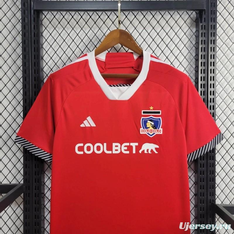 24/25 Colo Colo Third Red Jersey