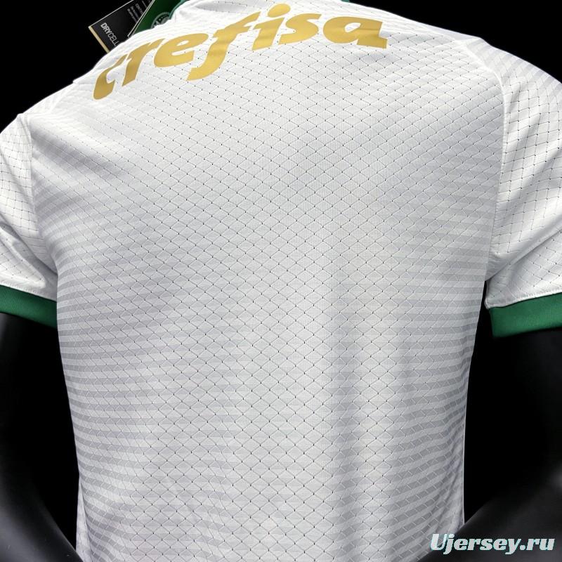 Player Version 24/25 Palmeiras Away White Jersey