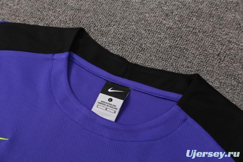 24/25 Barcelona Blue Short Sleeve Jeresy+Shorts