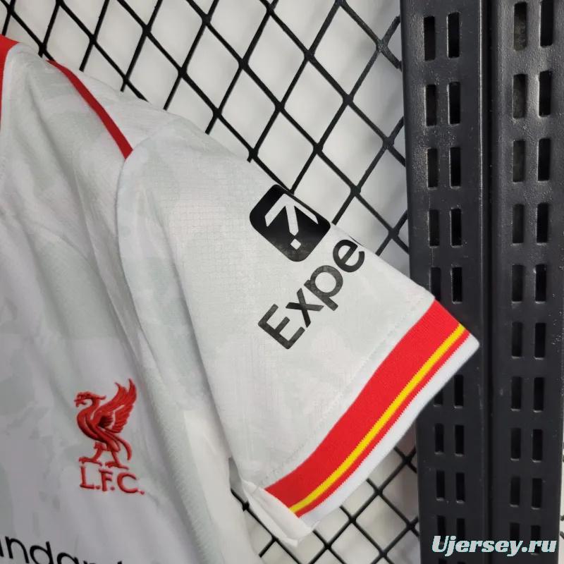 24/25 Kids Liverpool Third White Jersey