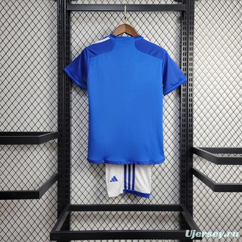 24/25 Kids Cruzeiro Home Jersey