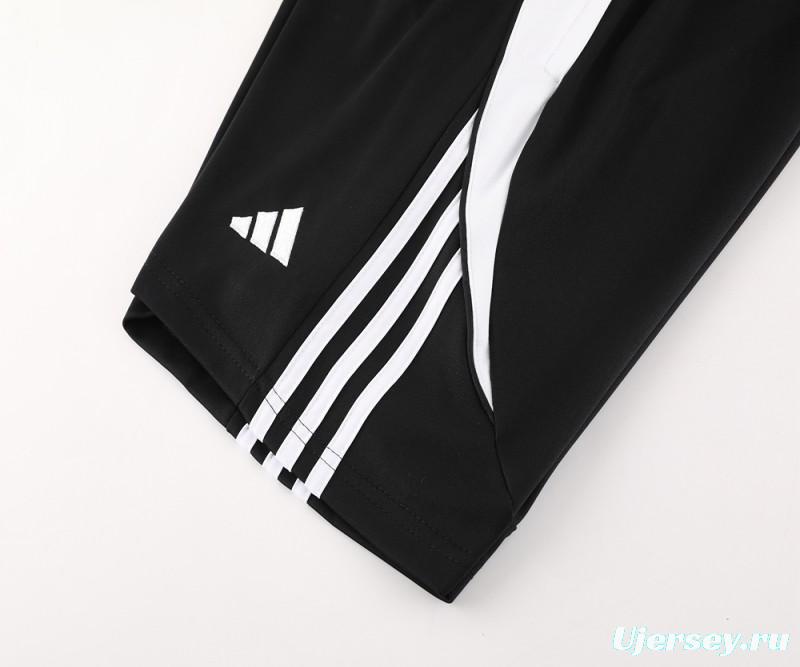 2024 Adidas Black Short Sleeve Jersey+Shorts