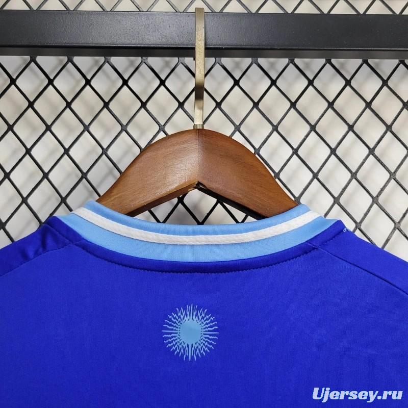 2024 Women Argentina Away Blue Jersey