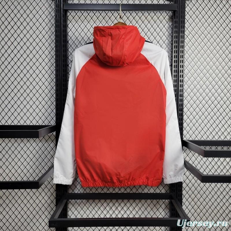 24/25 Benfica Red Windbreaker