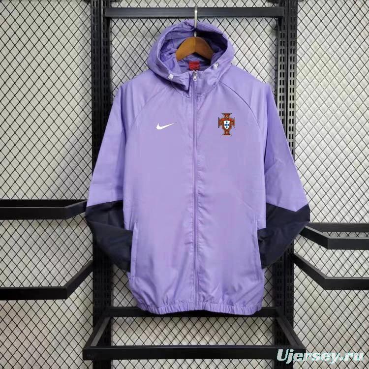 2024 Portugal  Purple Windbreaker