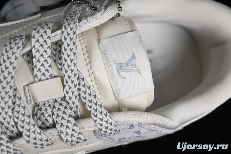 Nike SB Dunk Low LV Collaboration - Tie-Dye Denim Glow in the Dark Anniversary Custom Low-Top Casual Sneakers - FC1688-192