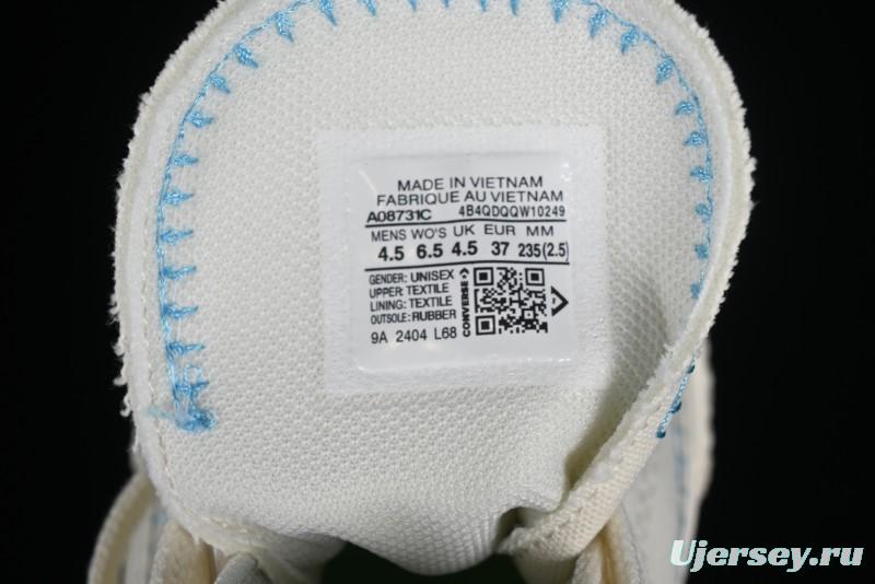 Converse All Star Lift Stitch Daisy Vulcanized Canvas Sneakers - A08731C