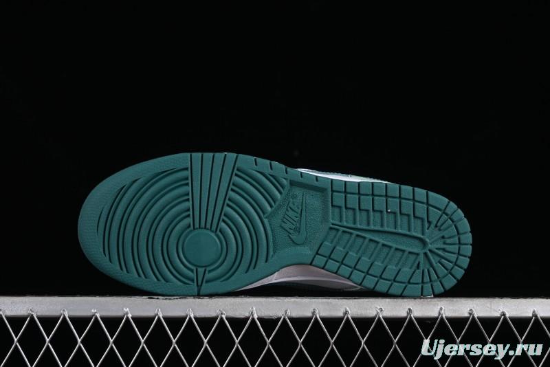 Nike SB Dunk Low White Green Skateboarding Shoes - FD9911-101