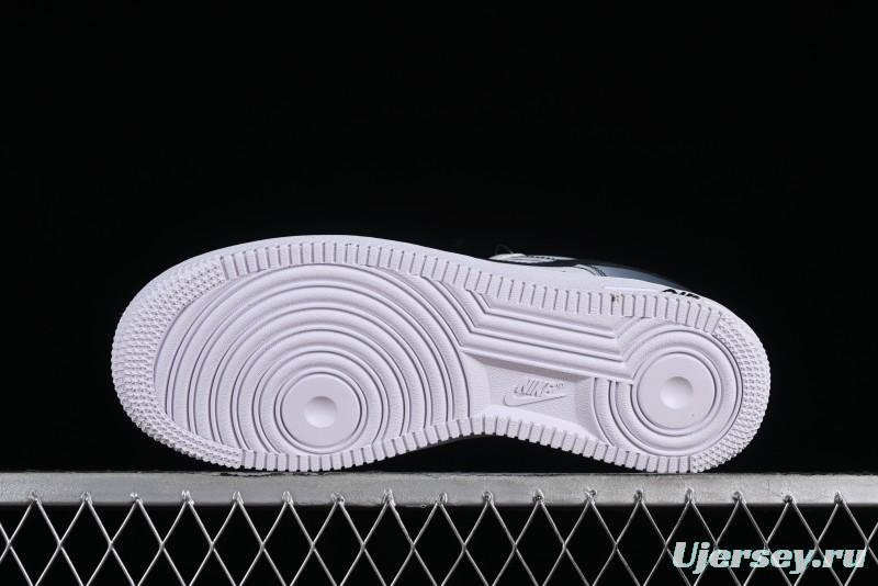 Nike Air Force 1 '07 Low Custom Anime Theme Gradient Brown Swoosh Casual Sneakers - FN0366-103