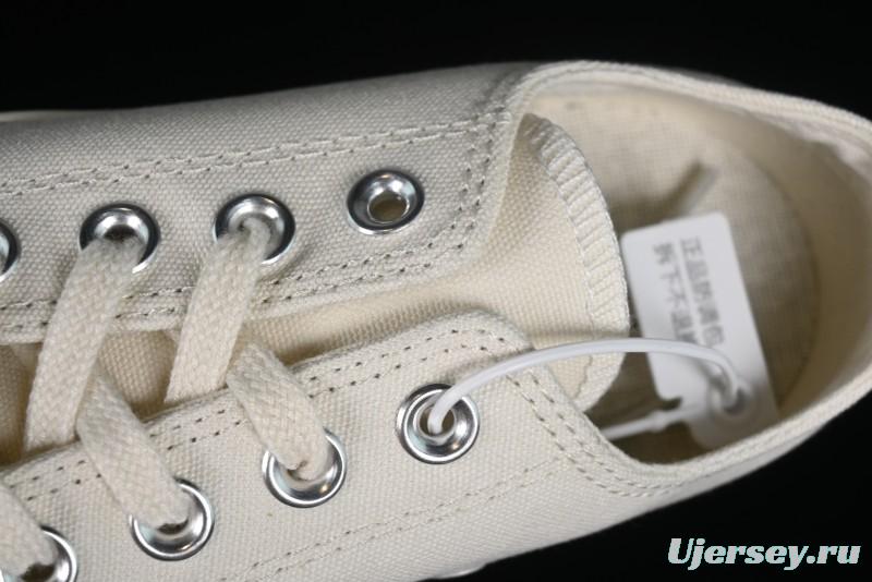 Converse Chuck 1970s Original Cream White Low-Top Casual Canvas Shoes - 151230C