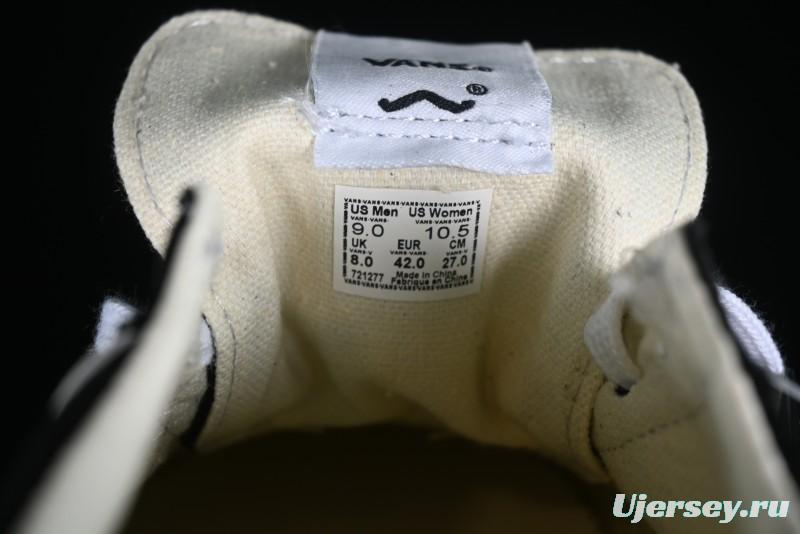 Vans Premium Sport 73 Classic Black & White Suede Low-Top Skate Shoes - VN000CR1BA2