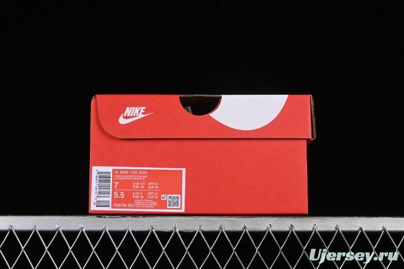 Nike V2K Runtekk 3XL Cushioned Anti-Slip Retro Low-Top Running Shoes - FD0736-003