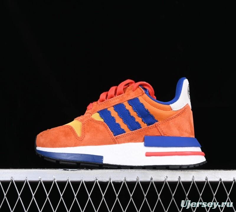 Adidas ZX500 RM Boost Retro Running Shoes with Full-Length Boost Midsole - D97046