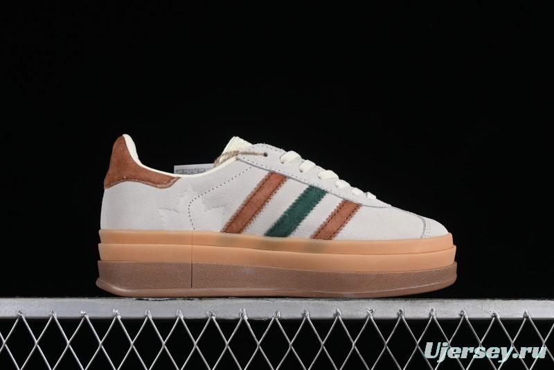 Adidas Originals Gazelle Bold IG3685 Low-Top Sneakers with Thick Sole for Casual Wear Anti-Slip and Durable - IG3685