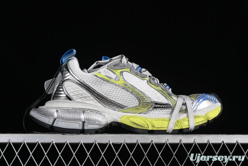 Balenciaga Phantom Sneaker Ten-Generation Trend Running Shoes with Transparent Heel Strap - W3XL59074
