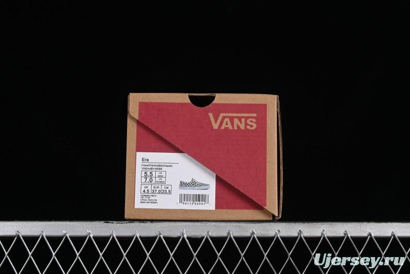 Vans Authentic Golden Coast Classic Checkerboard Slip-On Canvas Shoes - VN0A4BV4R6R