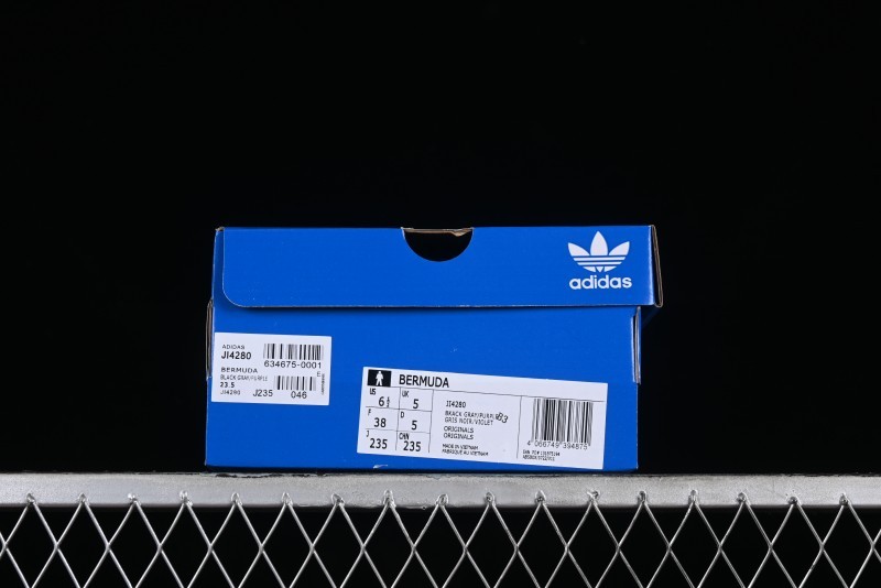 Adidas Originals Bermuda JI4280 Anti-Slip Wear-Resistant Lightweight Low-Top Skate Shoes