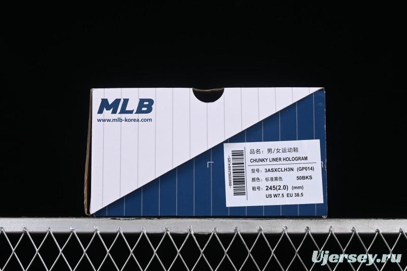 New York Yankees MLB Chunky Liner Height-Increasing Platform Sneakers - 3ASXCLH3N50BKS