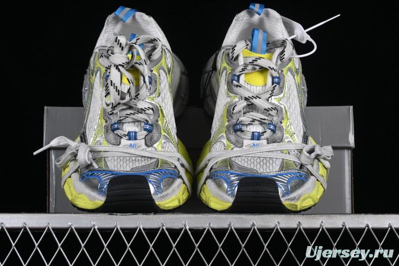 Balenciaga Phantom Sneaker Ten-Generation Trend Running Shoes with Transparent Heel Strap - W3XL59074