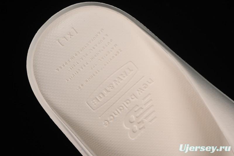 New Balance NB x TAW&TOE Collaboration Bone White Ultra-Soft Cloud Cushion Sandals Flip Flops - SD5601GIV