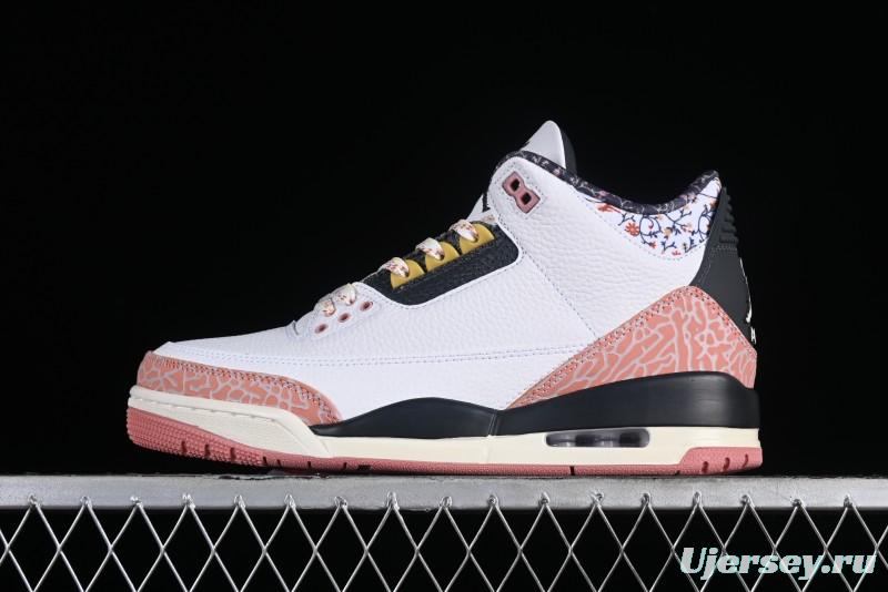 Air Jordan 3 GS "Red Stardust"