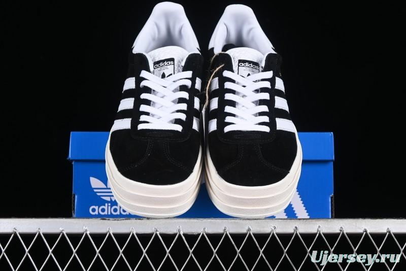 Adidas Originals Gazelle Bold HQ6912 Low-Top Sneakers with Thick Sole for Casual Wear Anti-Slip and Durable - HQ6912