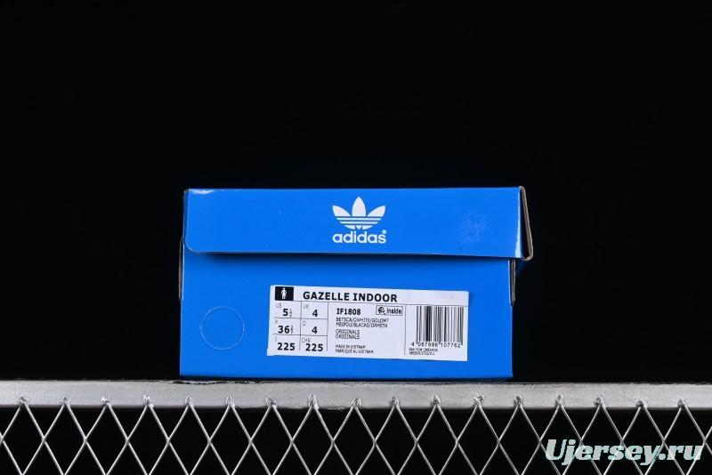 Adidas Originals Gazelle Indoor Retro Casual Anti-Slip Wear-Resistant Low-Top Skate Shoes - IF1808
