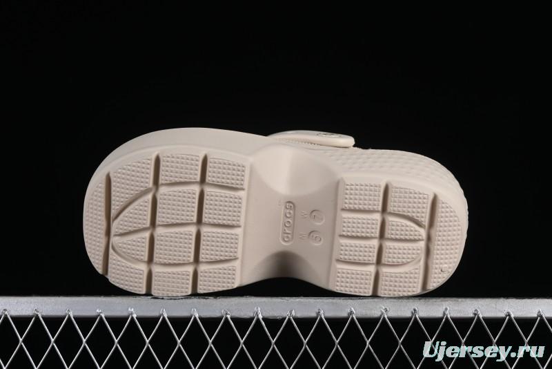 Crocs Classic Clog Snow House Retro Beach Clogs with Adjustable Heel Strap - B.D4
